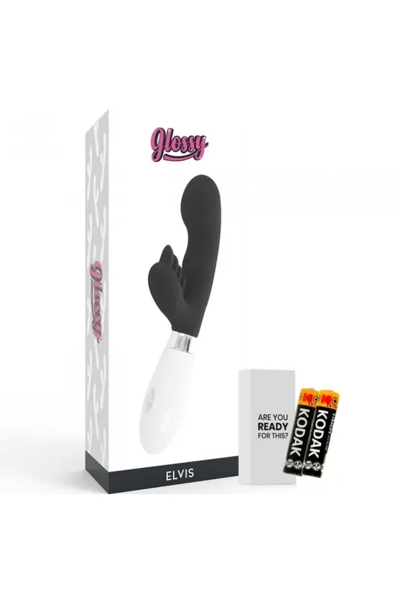 GLOSSY ELVIS RABBIT BLACK