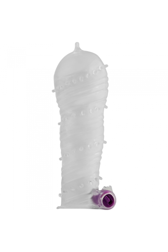 OHMAMA TEXTURED PENNIS SLEEVE WITH VIBRATING BULLET