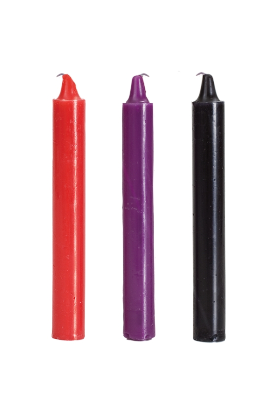SET OF 3 JAPANISE CANDLES