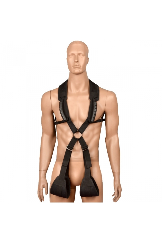 BODY-TO-BODY SWING SEX SUPPORT SYSTEM BLACK GUILTY TOYS