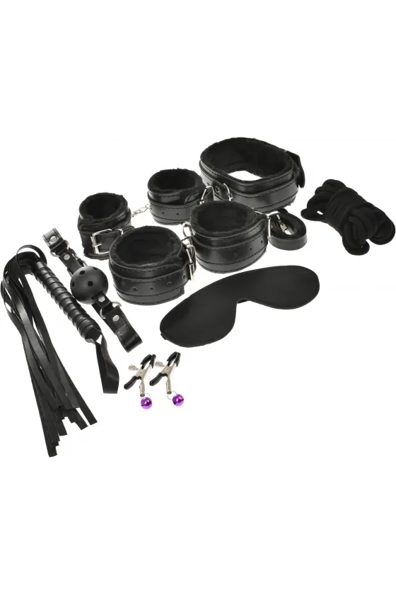 PLAY TIME SET 8 PIECES BLACK