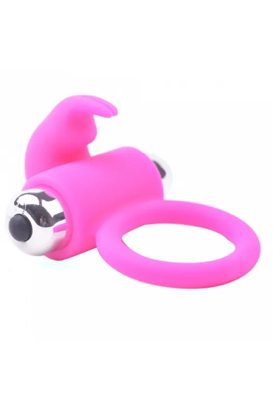 VIBRATOR RING RABBIT RING PINK