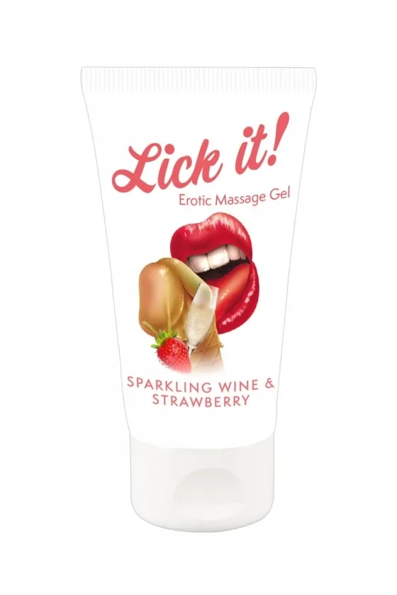 EDIBLE LUBRICANT LICK IT...