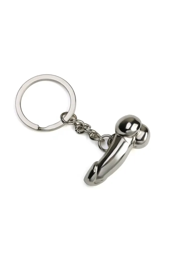 KEY CHAIN METALLIC PENIS