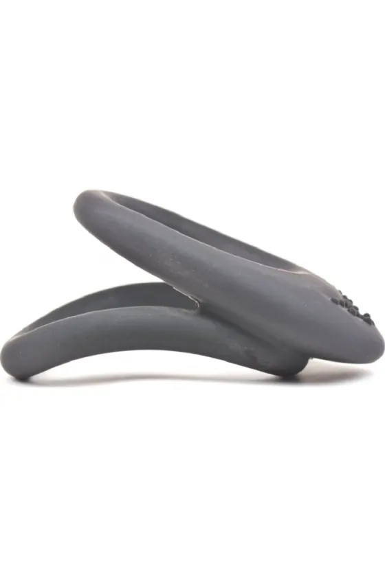 BLACK DOUBLE ERECTION RING