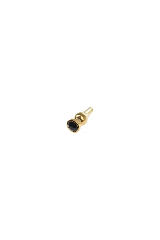ANAL STOPPER EMERY SMALL METALIC GOLD / BLACK