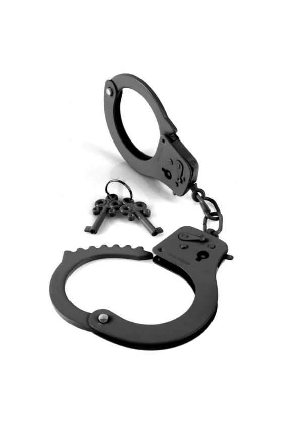 FETISH FANTASY LIMITED OFFICIAL HANDCUFFS BLACK