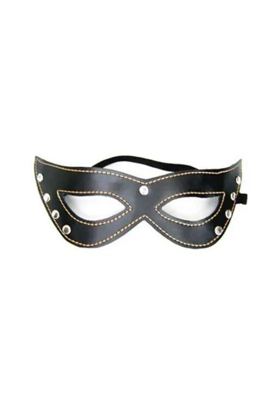 SEXY BLACK MASK ECO LEATHER...
