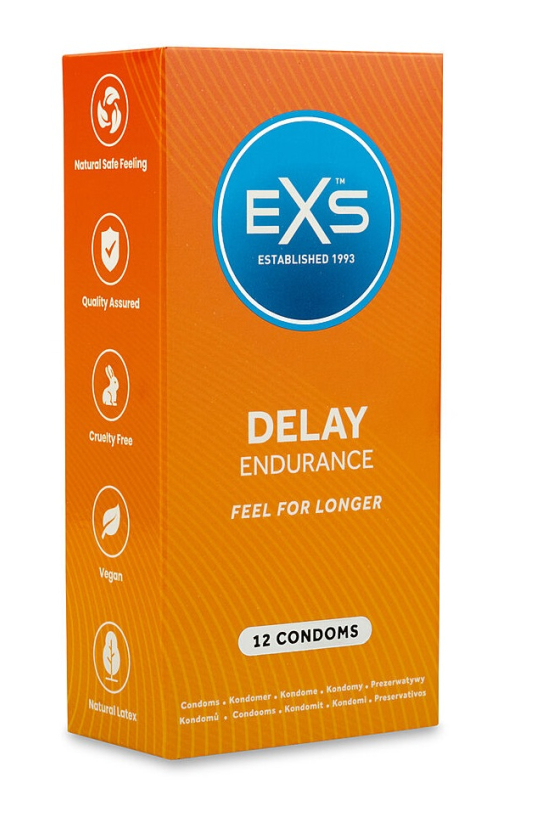 EXS DELAY CONDOMS 12 PACK