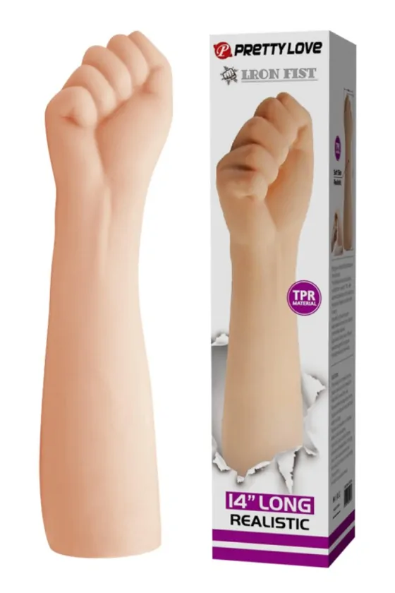 PRETTY LOVE IRON FIST DILDO...