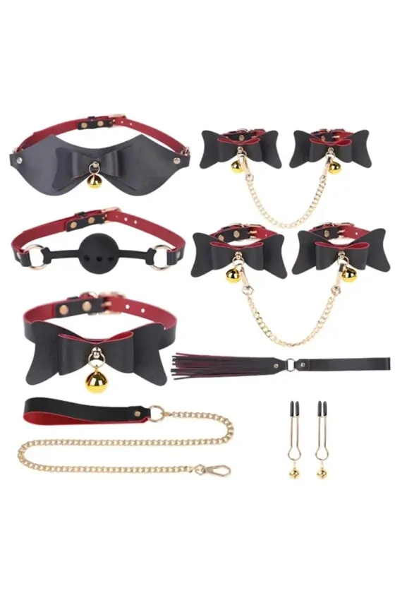 LADY BLACK BDSM KIT 7 PIECE...