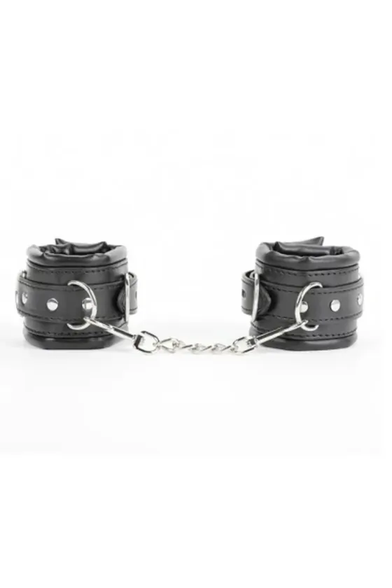 SOFT FAUX LEATHER LEG CUFFS...