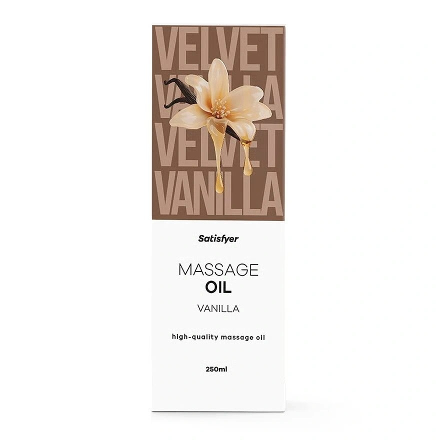 Massage Oil, Vanilla, 250 ml