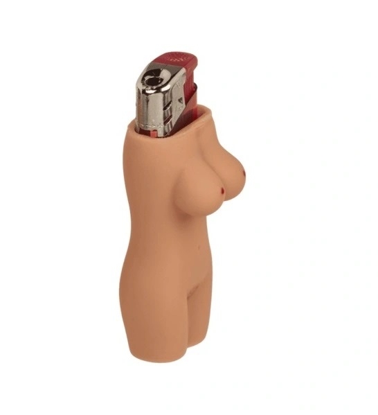 Lighter and Lighter Case, Feminine Silhouette, 7 cm