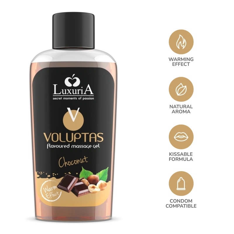 Edible Stimulating Choconut Massage Oil 100 ml