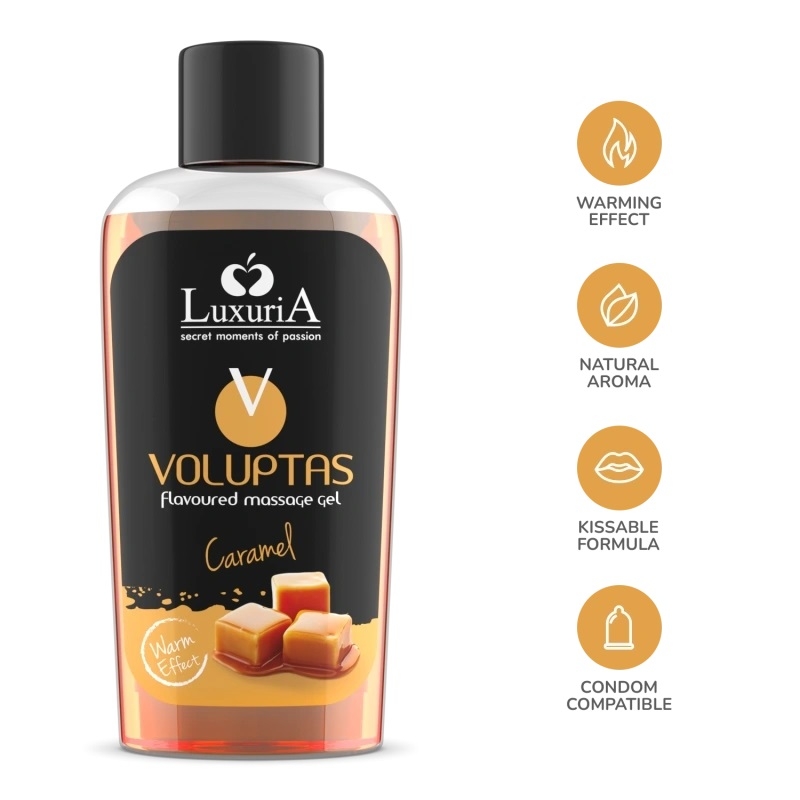 Edible Stimulating Caramel Massage Oil 100 ml